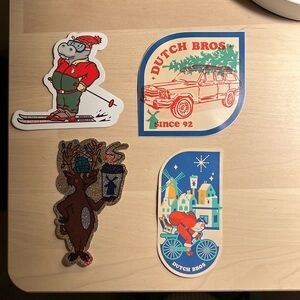 Dutch Bros stickers
